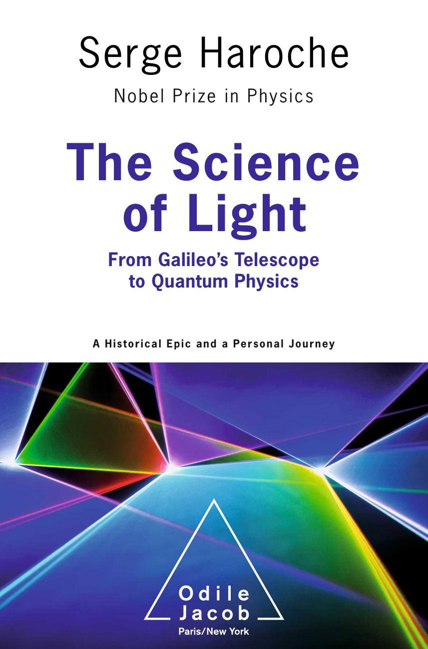 Sæt ud stempel forbinde Science of Light | Odile Jacob Publishing